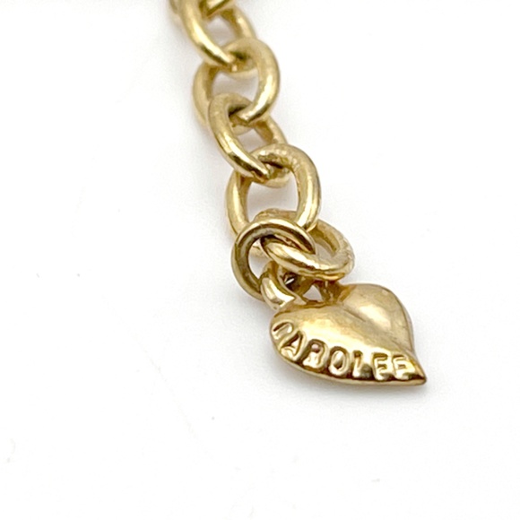 Vintage CAROLEE Brown and Champagne Tone Faux Pearl and Rhinestone Necklace - Picture 4 of 6